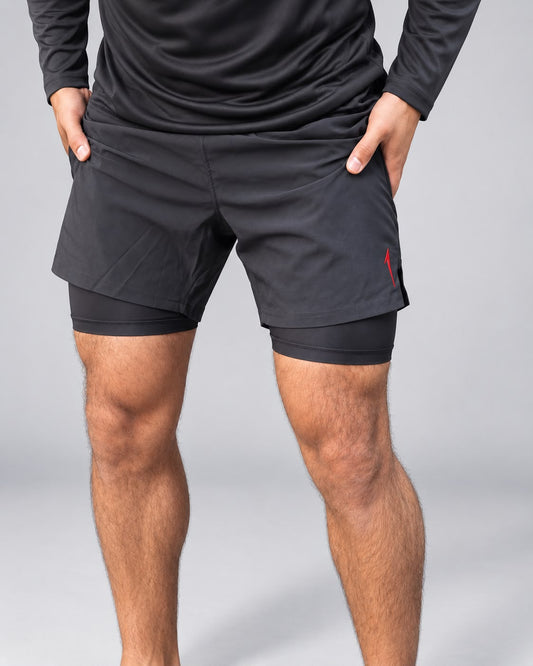 Aspire1 Training Shorts showing the built-in compression liner