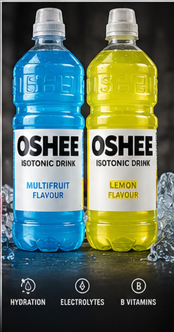 OSHEE Isotonic Drink, Multifruit and Lemon