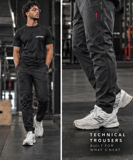 Aspire1 Technical Trousers lookbook — Built For What's Next