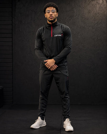 Aspire1 1/4 Zip front view