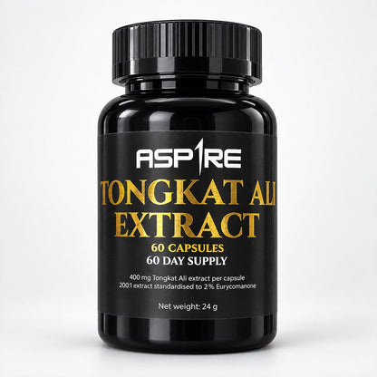 Aspire1 Tongkat Ali Extract, 60 capsules, 400mg per capsule