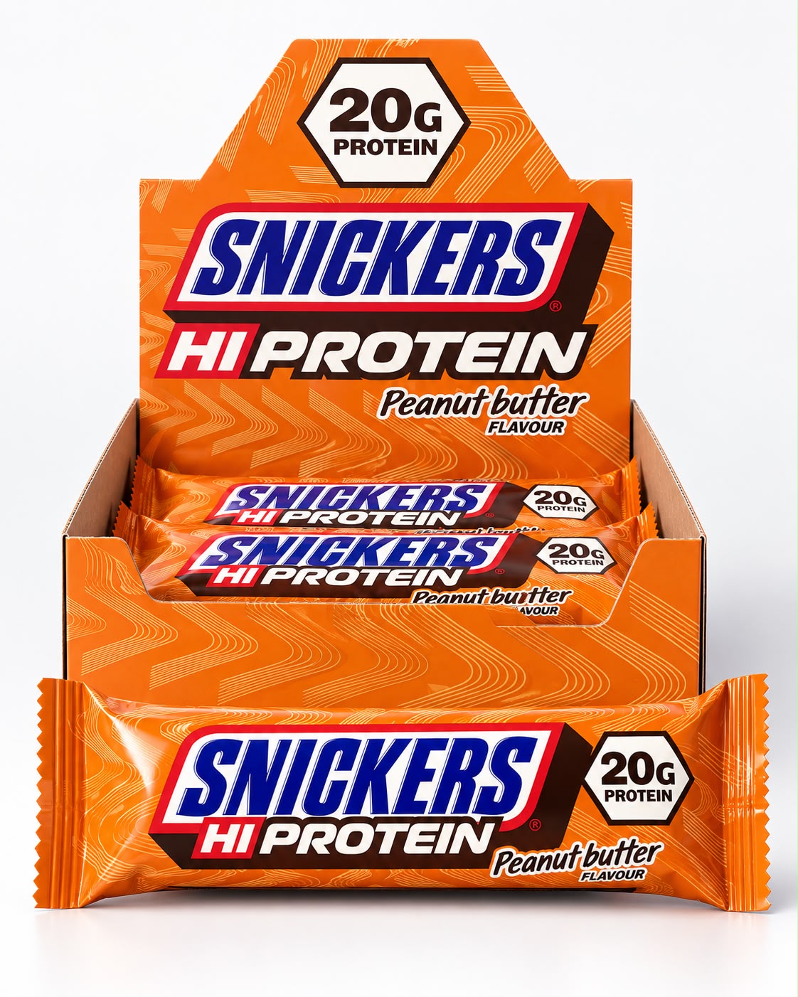 Snickers Hi Protein Peanut Butter bar, 20g protein